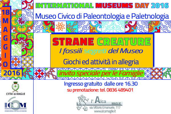  Giornata Internazionale Musei 