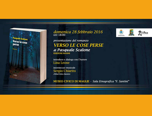 Verso le cose perse - presentazione volume