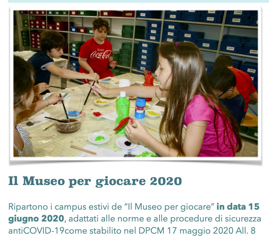  Laboratori estivi 2020 