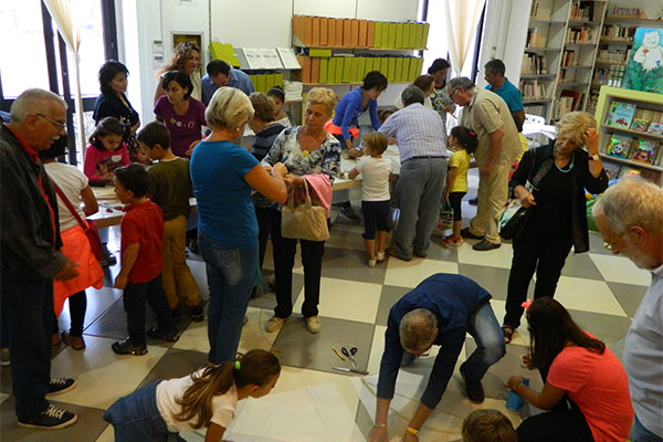 Box servizi biblioteca per famiglia